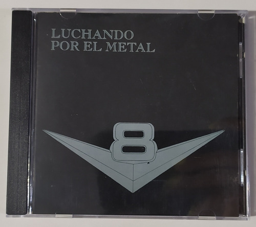 V8 Cd Luchando Por El Metal Usado Laser Rock