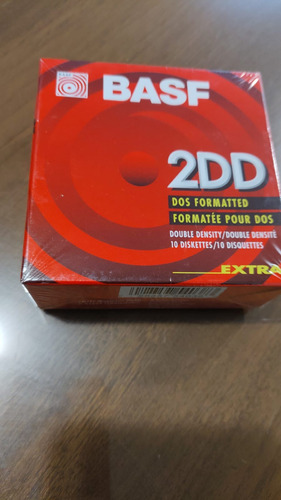 Diskettes Basf 3/ 12 Doble Densidad (caja Cerrada)