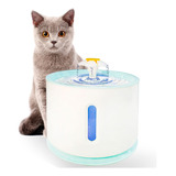 Bebedouro Água Gato Cão Fonte Elétrica Automático Pet Usb Cor Azul-aço 110v/220v
