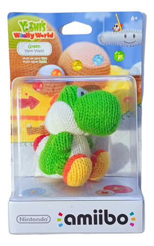 Yoshi Amiibo Estambre Verde