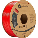 Filamento Abs Polymaker Polylite 1.75mm 1kg Color Rojo