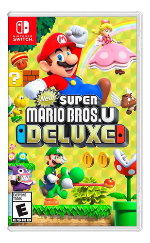 Super Mario Bros U Deluxe Switch Físico Nuevo
