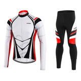 Conjunto De Ropa De Ciclismo De Forro Polar Térmico De Invie