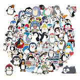 100 Pegatinas De Pingüino, Linda Pegatina De Vinilo Imperme