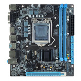 Placa Mãe 1151 H110 Ddr3- I3 I5 E I7 6º E 7º Geração Cor Preto Bluecase Bmbh110-g3hgu-d3