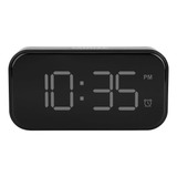 Reloj Despertador Digital Usb Led Touch 12/24h Mesita De Noc