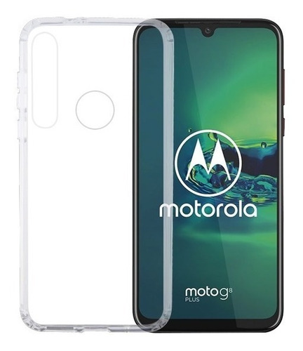 Moto G8 Play Excelente Funda Transparente Resistente