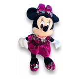 Minnie Mouse De Peluche Lentejuela Reversible Mimi Mouse
