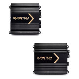 Amplificador Nano Quantum 4ch Qrx1504+amplificador Qrx4001