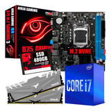 Kit Upgrade Gamer - Intel Core I7 + B75 + 16g Ram + Ssd 480g