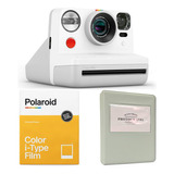 Polaroid Now I-type Camera - Película De Color Blanco + Po.