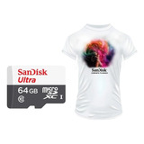 Tarjeta De Memoria Sandisk Ultra 64gb + Remera O Taza