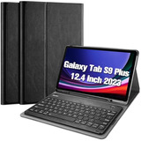 Funda Con Teclado Para Samsung Tab S9 Plus Procase Negro 