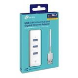 Adaptador Ethernet Rj45 Gigabit Hub Usb 3.0 Tp-link Ue330