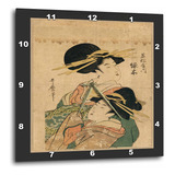 3drose Dpp__1 2 Reloj De Pared Oriental Para Damas, 10 X 10.