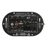 8   / 10  35w Falante Bluetooth Placa Amplificador Usb Fm Tf