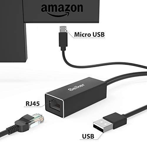 Adaptador Ethernet Fire Tv Chromecast Ultra/ 2/1/audio