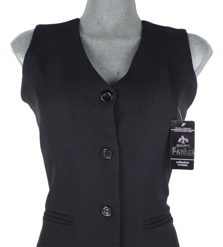 Conjunto De Vestir Mujer Chaleco Largo Falda Larga Uniforme | Envío gratis