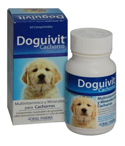 Doguivit Cachorro Suplemento Multivitamínico 60 Comprimidos Dragpharma