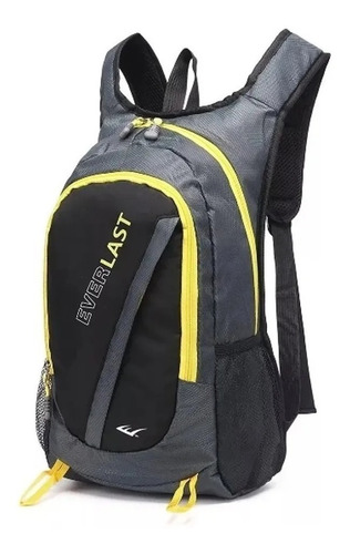 Mochila Running Everlast Trekking Bici Deportes Hombre Mujer