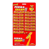 30 Piezas Rastrillos Para Afeitar Rasurar Perma Sharp 2