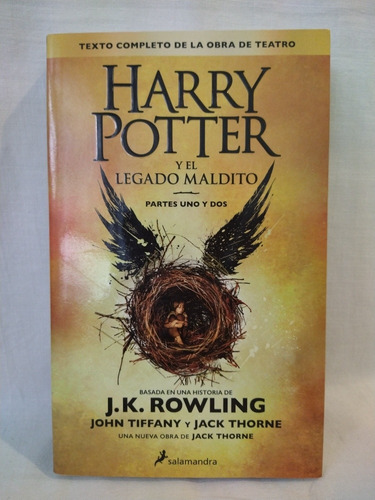 Harry Potter Y El Legado Maldito  Rowling Salamandra