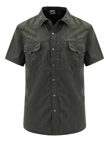 Camiseta Masculina Plus Cargo Shirt Door Armyshirt Military