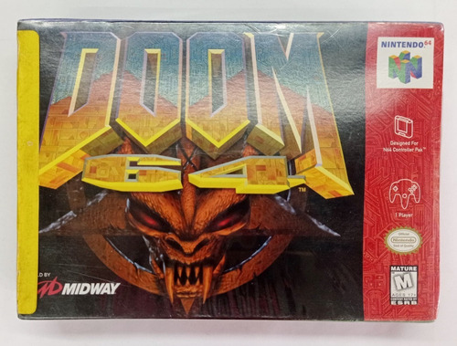 Doom 64 Nintendo 64 Resellado X Gamela 1997 Rtrmx Vj