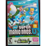 New Super Mario U Wiiu En Excelente Estado.