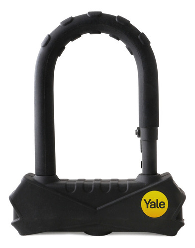 Candado Yale Bicicleta U-lock 18,5cm Negro