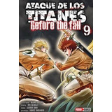 Manga Ataque De Los Titanes Before The Fall Tomo 9