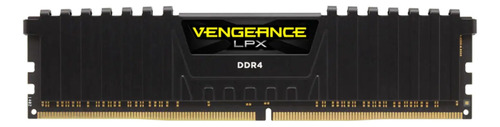 Memoria Ram Vengeance Lpx Gamer Color Negro 8gb 1 Corsair Cmk8gx4m1z3200c16