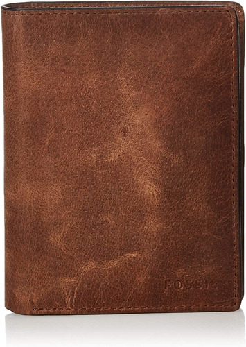 Cartera  Fossil Derrick Sliding 2in1 Wallet Brown