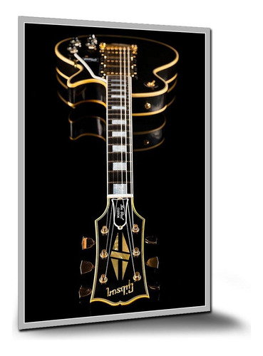 Placa Decorativa Musica Guitarras E Pedais A2 60 X 42 Cm J