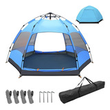Carpa Camping Automática 5 Personas Domo 270x270x150