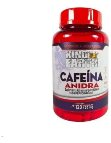 Cafeína Anidra 120 Caps 500mg