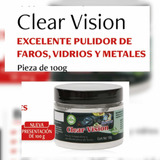 Clear Visión, Pulidor Faros Vidrios Y Metales [caja 25 Pzas]