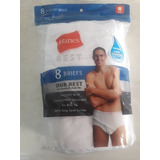 Set De 8 Calzoncillos Hanes Talla M Para Hombre 100% Algodon