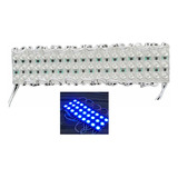 20 Pz Modulo 3 Leds 2835 110v Ip65 Color Azul Ultra Brillo