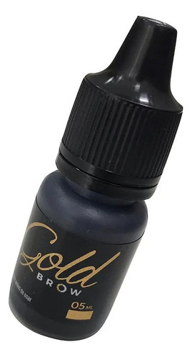 Pigmento Mag Color Gold 5ml Micropigmentação Cor Negrito