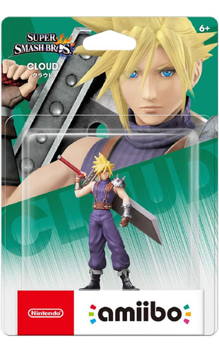 Amiibo Cloud Final Fantasy Smash Brothers Series Nintendo 