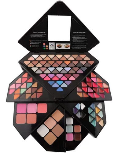 Kit Completo De Maquillaje Profesional Para Mujer 130 Colore