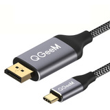 Cable Usb-c A Displayport Thunderbolt 3 4k 60hz 1.2mt Trensa