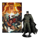 Fig Mcfarlane Dc Direct 7  Black Adam Wv1 - Batman Con Comic