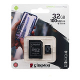 Memoria Micro Sd Hc 32 Gb Kingston Clase 10 Uhs-i