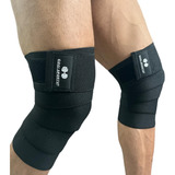 Knee Wraps Vendas Para Rodilla Calidad Premium Crossfit Gym