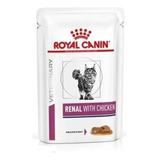 Royal Canin Caja Pouch Renal With Chicken X 12 U Gravy