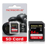 Tarjeta De Memoria Sd Extreme Pro 64 Gb Clase 10 Microdrive