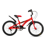 Bicicleta Rodado 20 Niño Topmega R20 Crossboy Roja Infantil