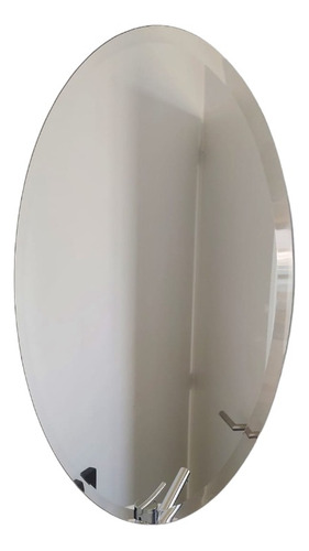 Espejo Ovalado 4mm Biselado Medida 50cm X 80cm 